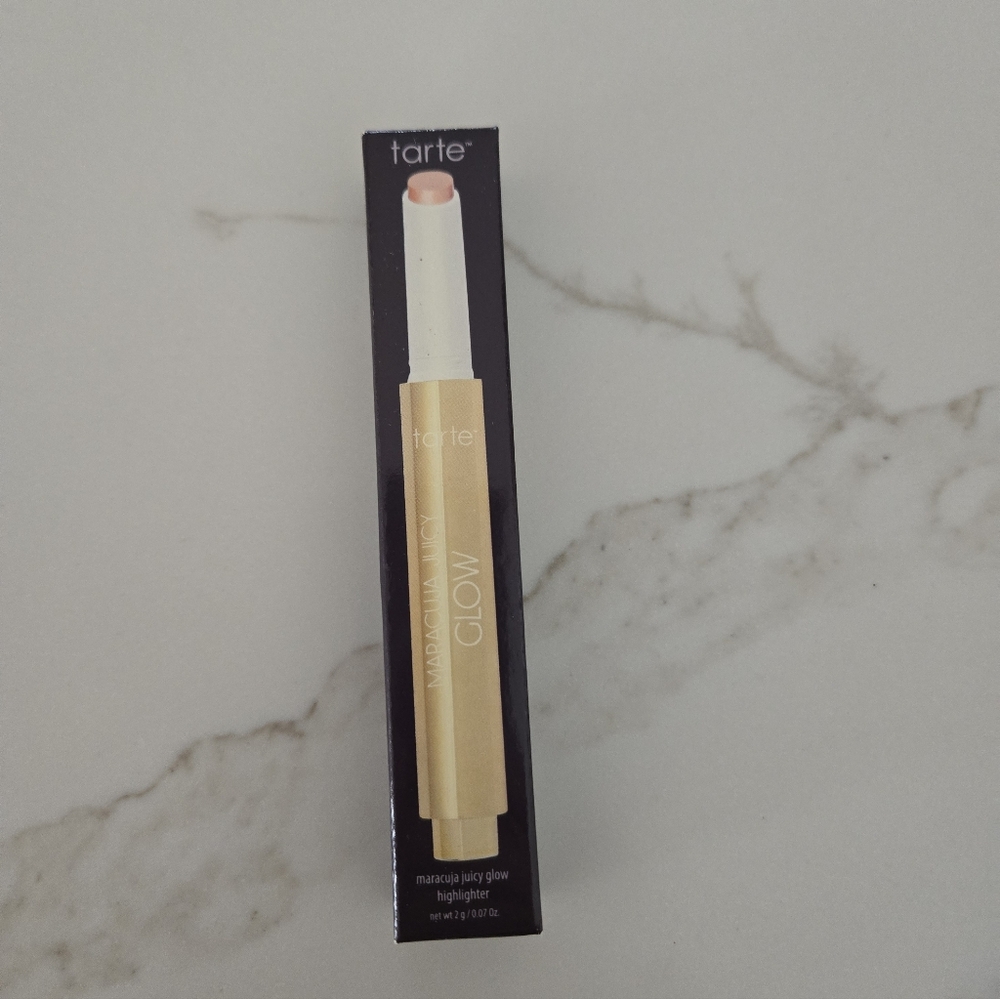 NWT Tarte Maracuja Juicy Glow Highlighter - Champagne Glow Brightener - Picture 2 of 6